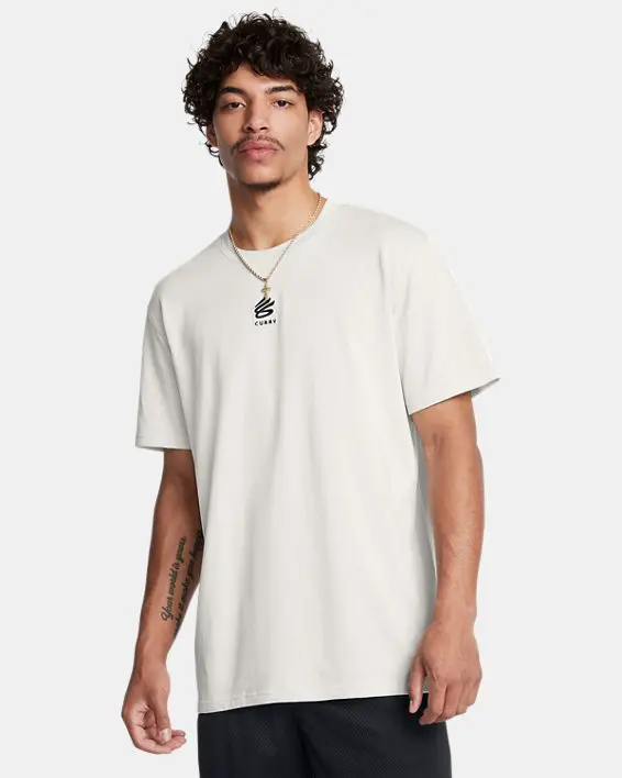 Curry Hvyweight Logo Tee