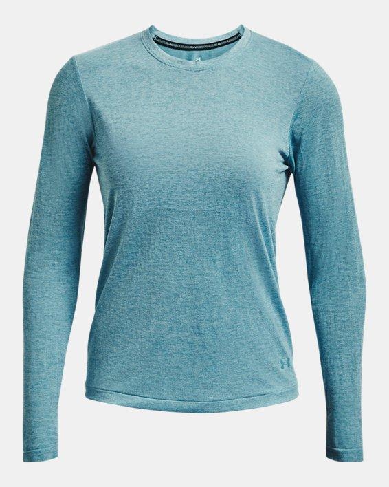 Remera manga larga UA Seamless Stride para Mujer image number 4