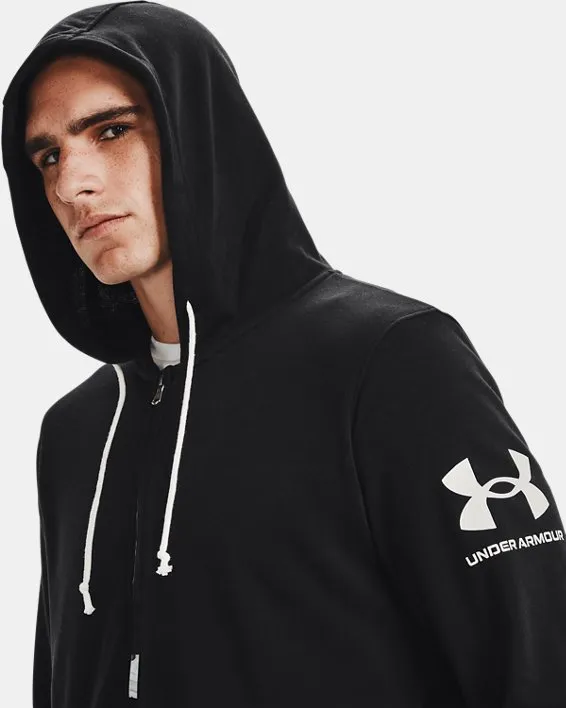 RIVAL TERRY FZ HOODIE LAM-BLK image number 3
