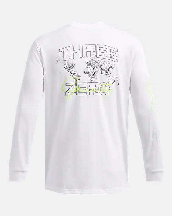 Remera de Basketball manga larga Curry Verbiage Heavyweight para hombre image number 5
