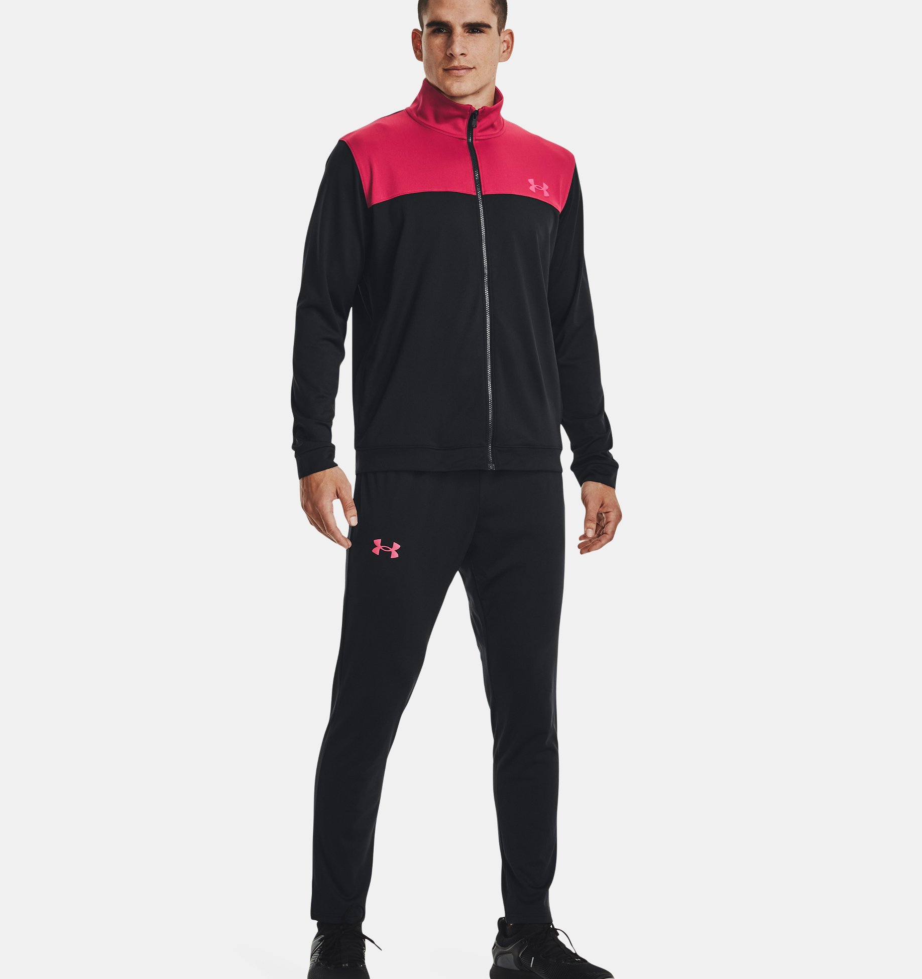 UA EMEA TRACKSUIT NOVELTY-BLK,XS