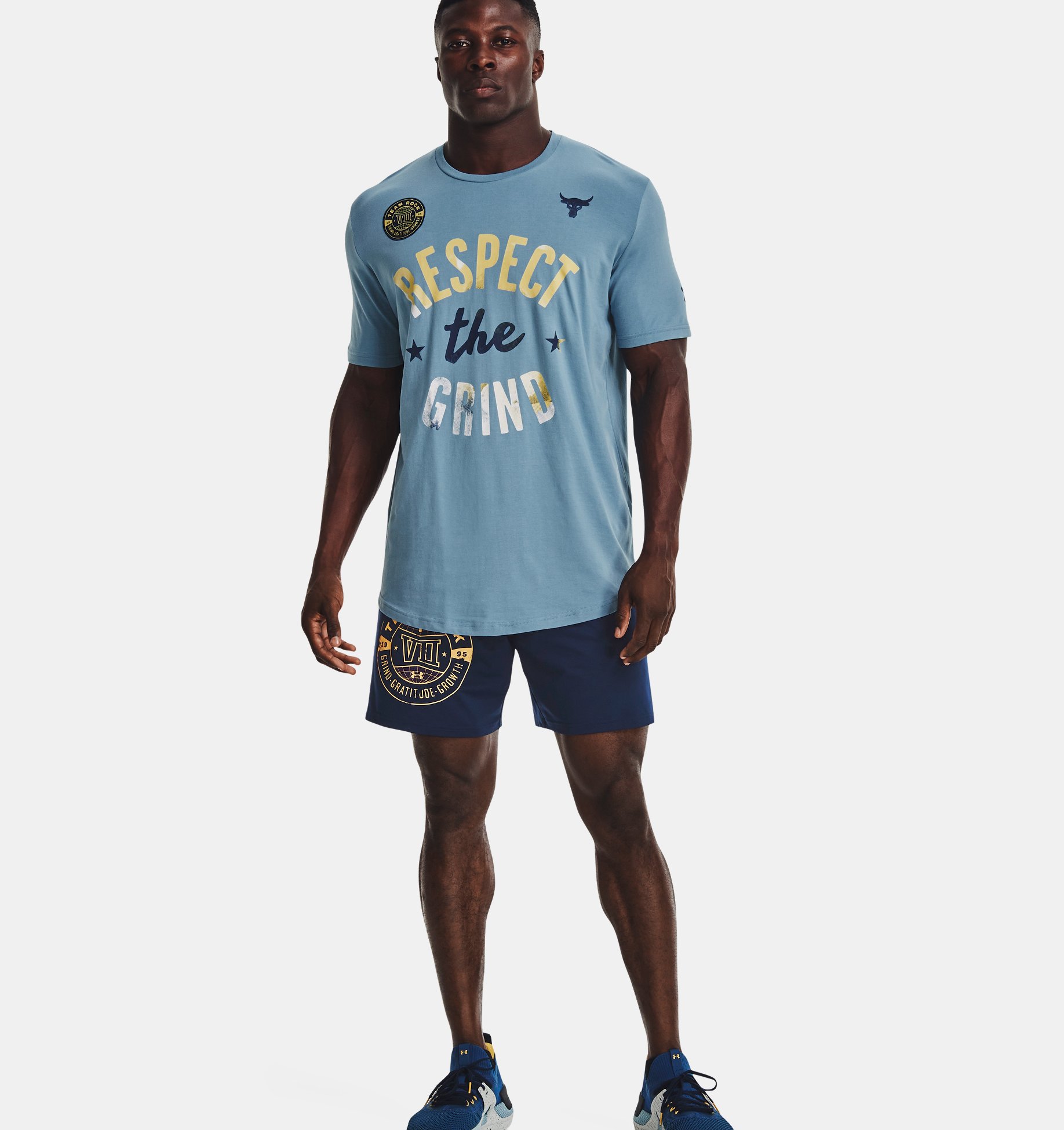 Remera manga corta Project Rock The Grind para hombre image number 2