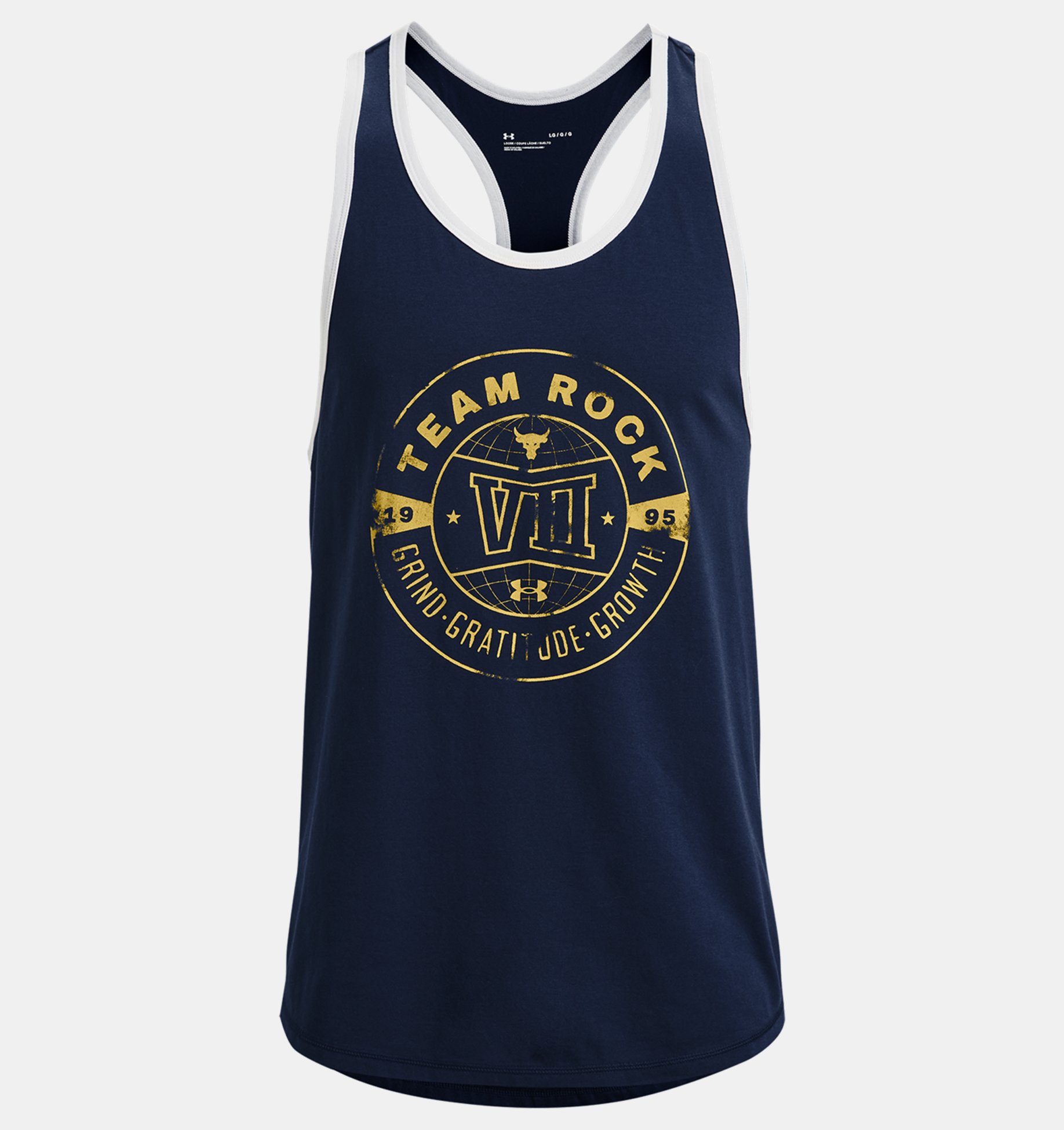 Musculosa UA Project Rock para hombre image number 4