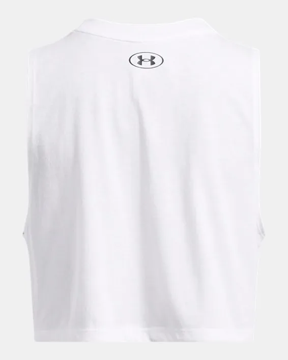 UA W CROPPED LG TANK ARG image number 3