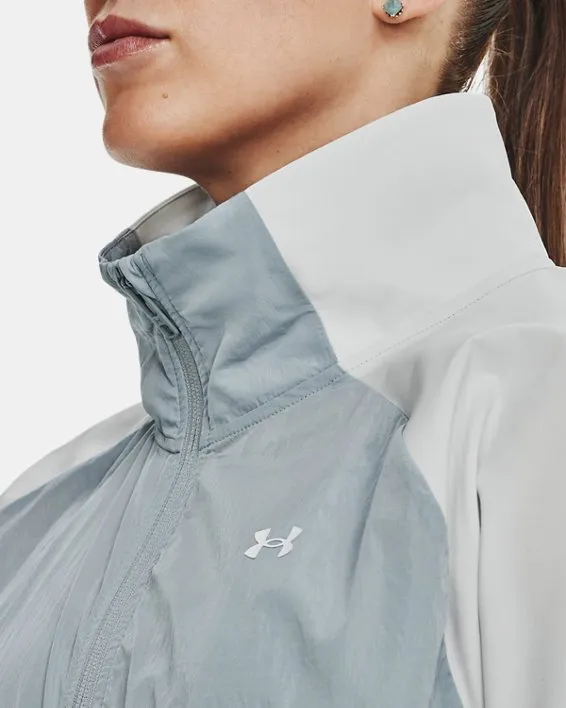 Campera de Entrenamiento Woven Translucent Tie para Mujer image number 3