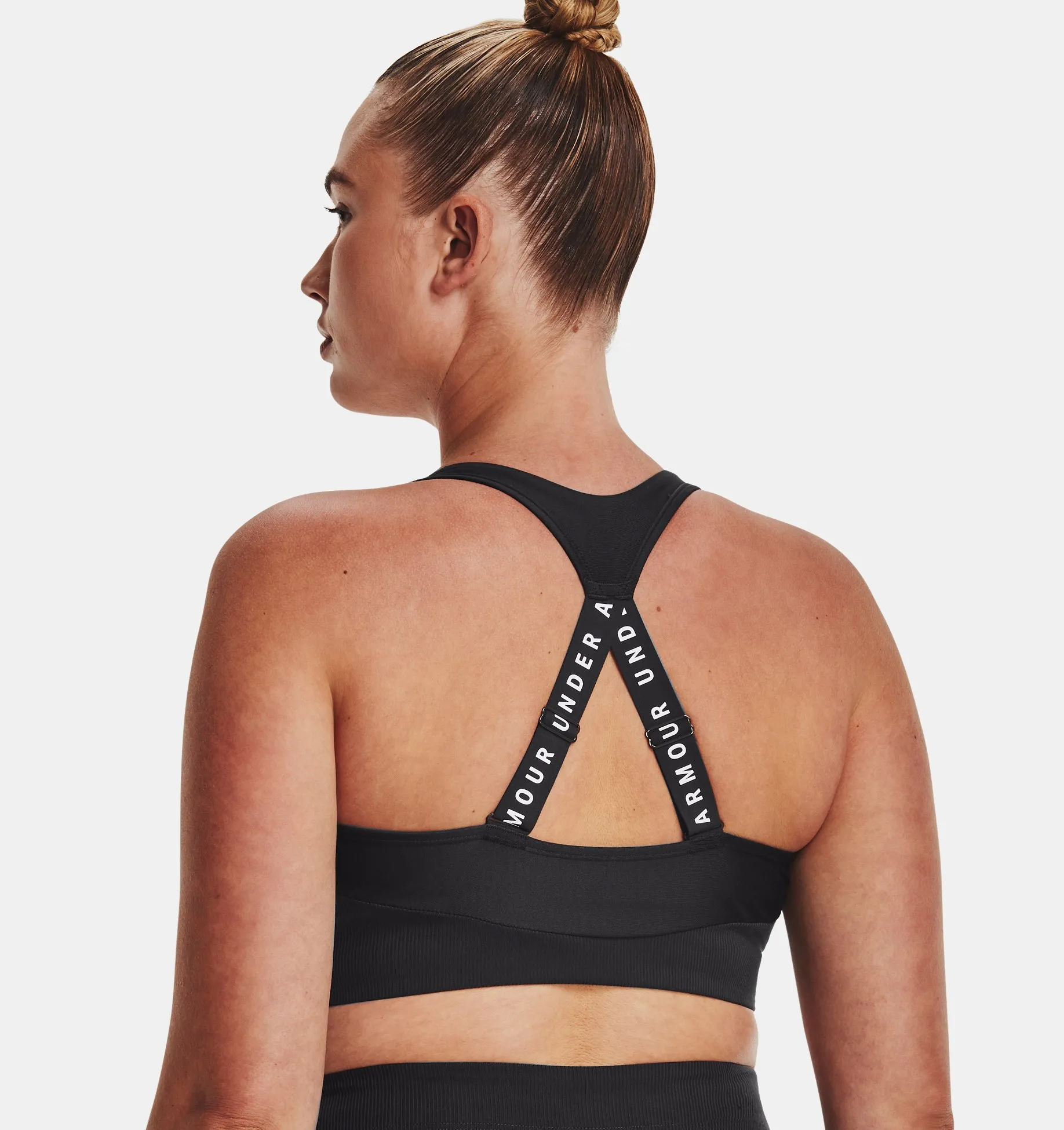 Bra deportivo UA Infinity Mid Rib para mujer image number 7