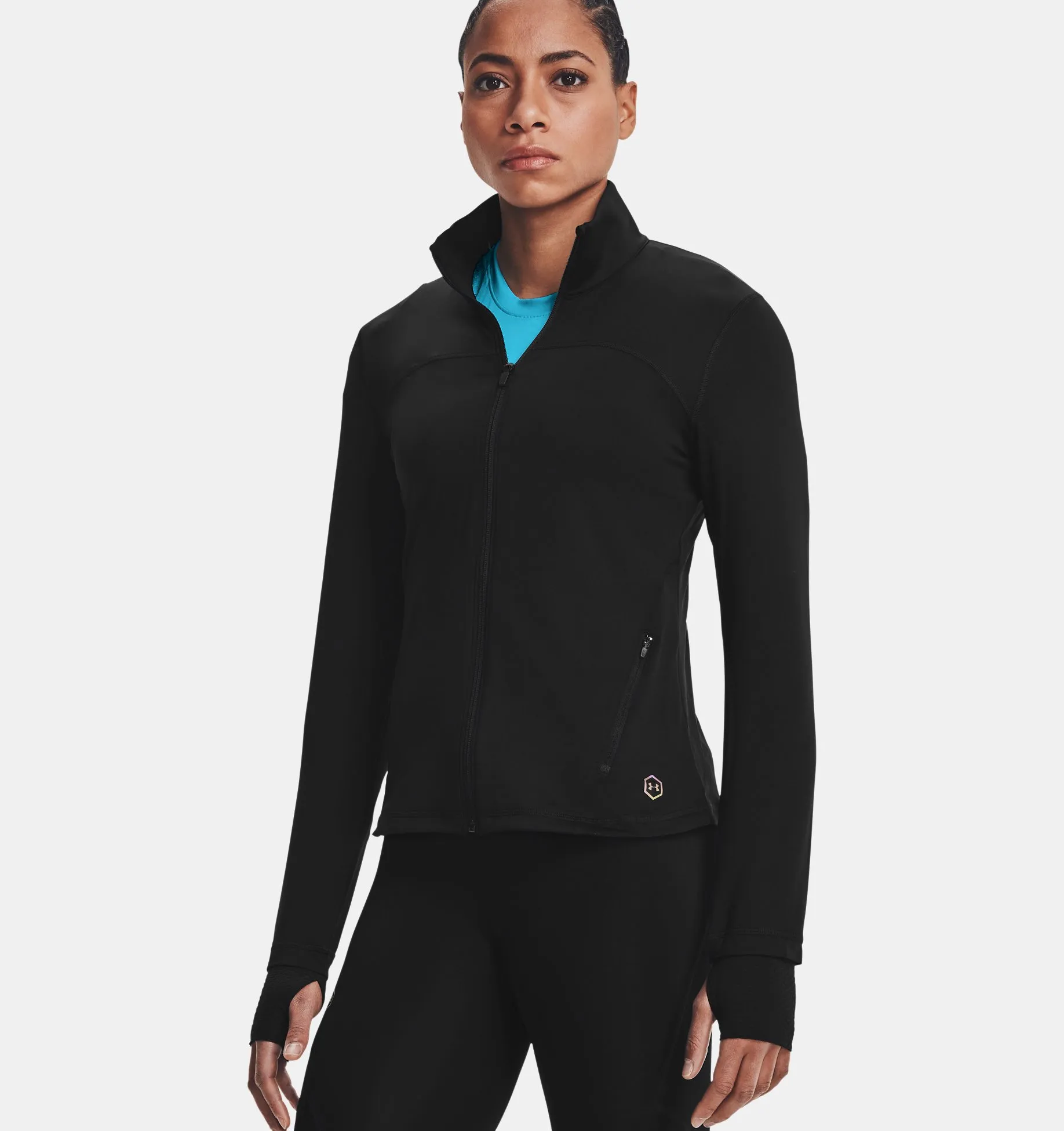 Campera UA RUSH™ Full Zip para Mujer image number 0