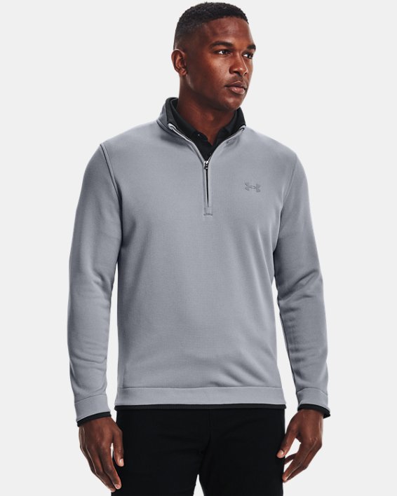 Sweater UA Storm  &frac12; Zip para Hombre image number 0