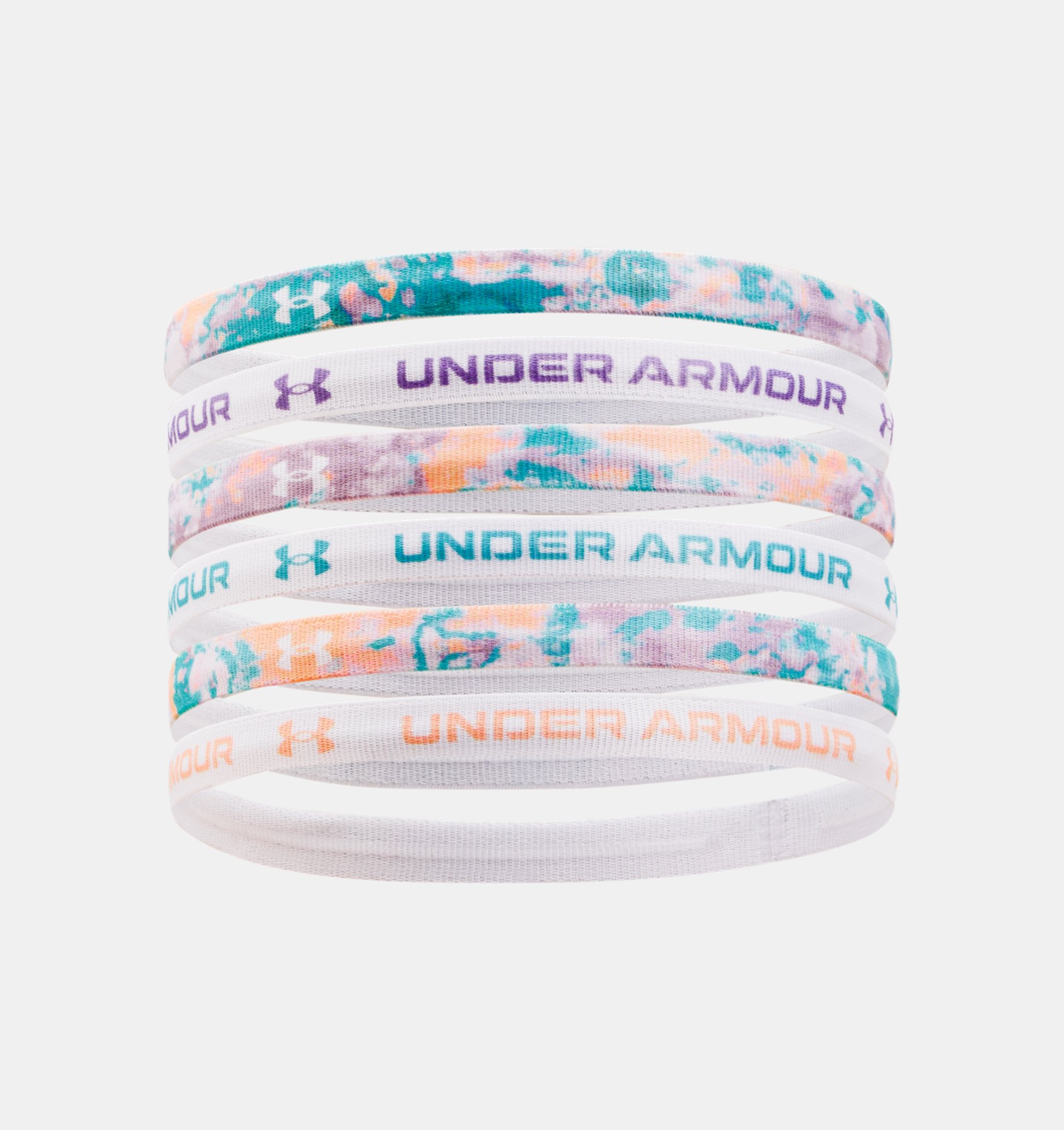 Minicintas para el pelo UA Graphic para niñas – Pack de 6