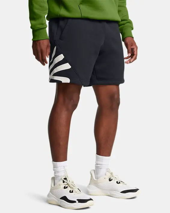 Short de Basketball Curry Splash Fleece para hombre