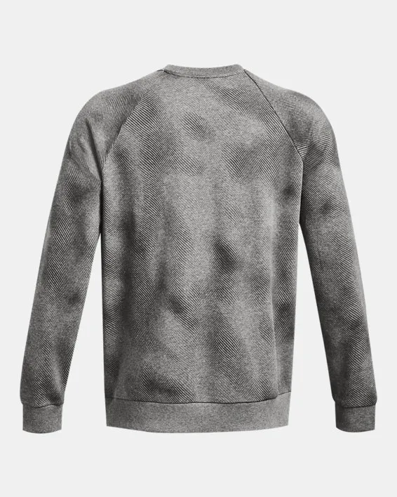 UA Rival Fleece Printed Crew image number 5