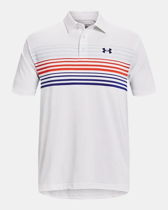 UA Playoff Polo 2.0-WHT image number 3