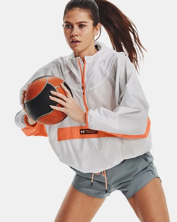 Campera impermeable UA RUSH™ Woven para Mujer