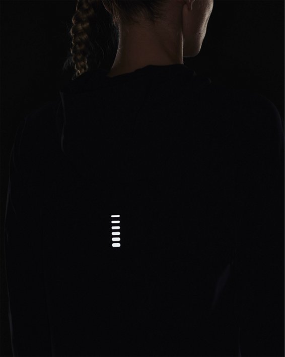 UA OutRun the STORM Jkt-BLK image number 3