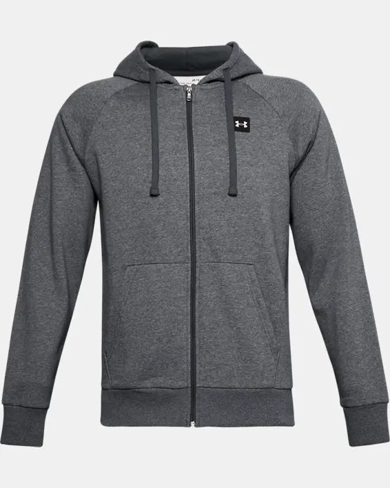 UA Rival Fleece FZ Hoodie image number 3