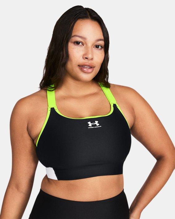 Top deportivo con bolsillos HeatGear&reg; High para Mujer image number 4