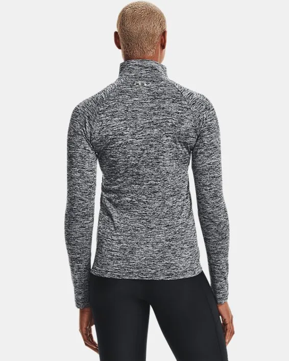 Remera Manga Larga de Entrenamiento Tech™ ½ Zip - Twist para Mujer image number 1
