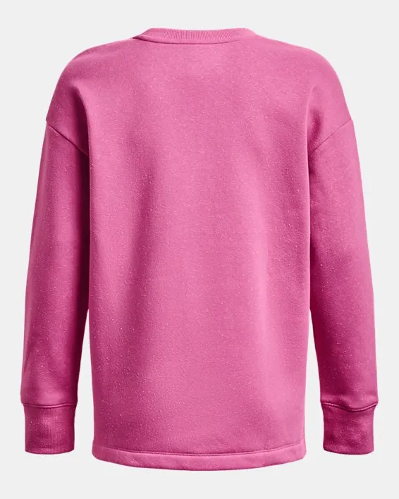 Buzo UA Rival Fleece Oversized para mujer image number 5