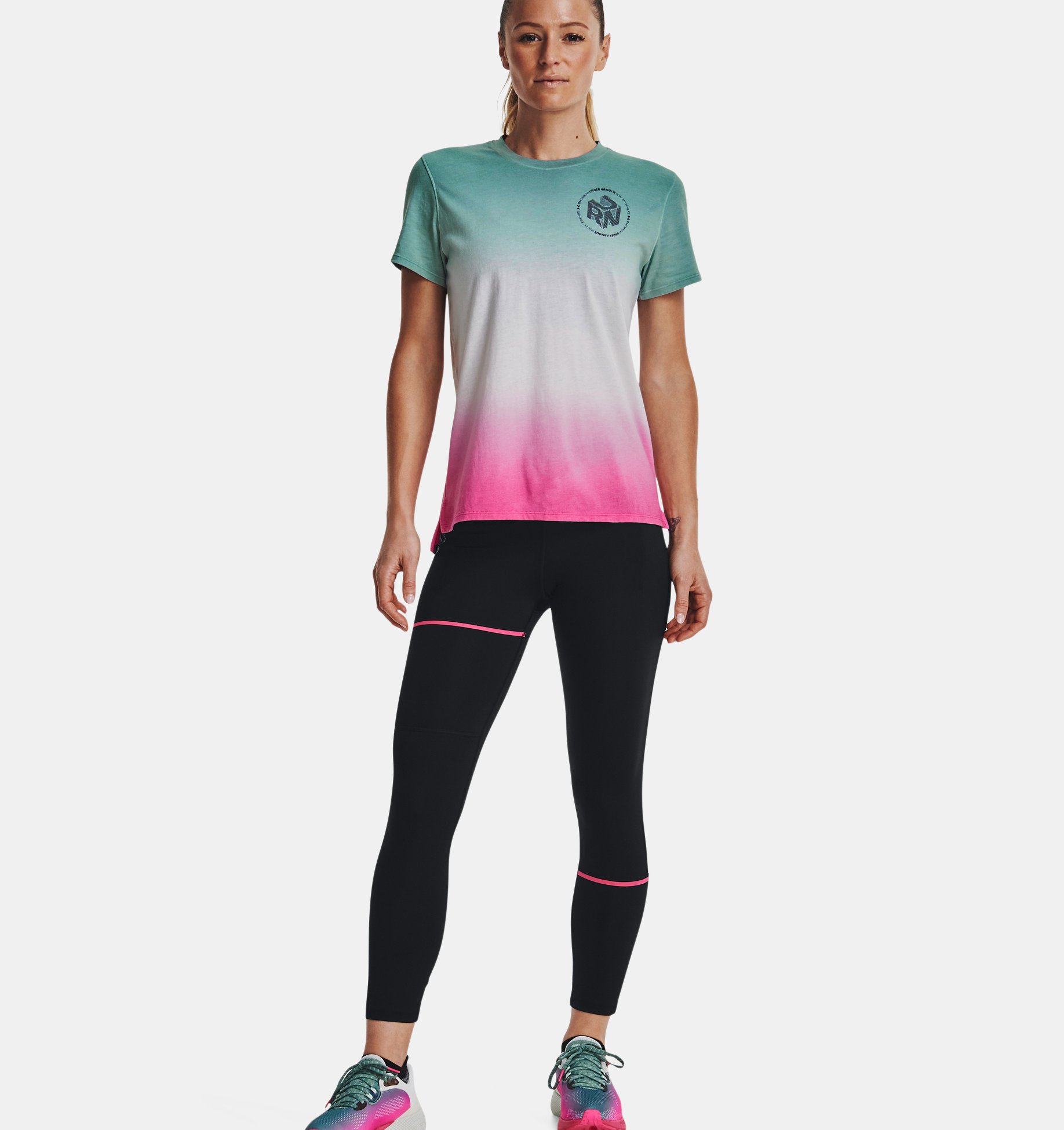 Remera manga corta UA Run Anywhere Short Sleeve para mujer image number 3