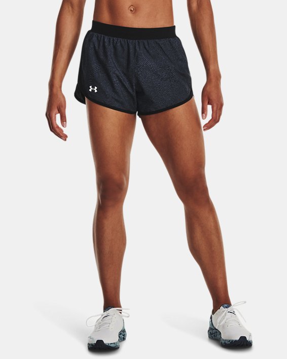 UA Fly By 2.0 Printed Short-BLK