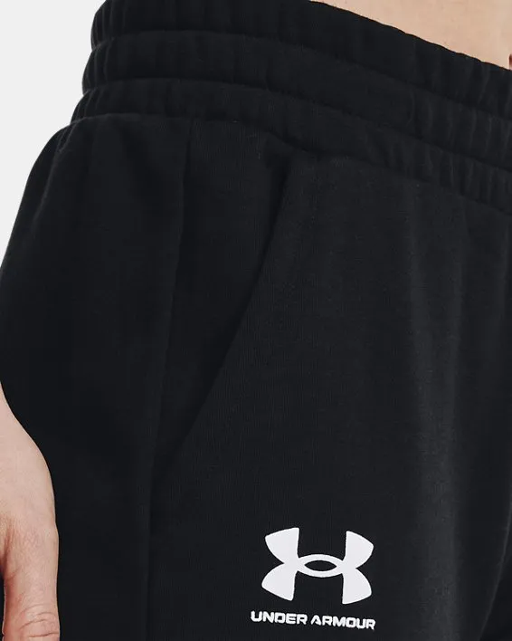 Joggers de tejido Fleece Under Armour Rival para mujer image number 3