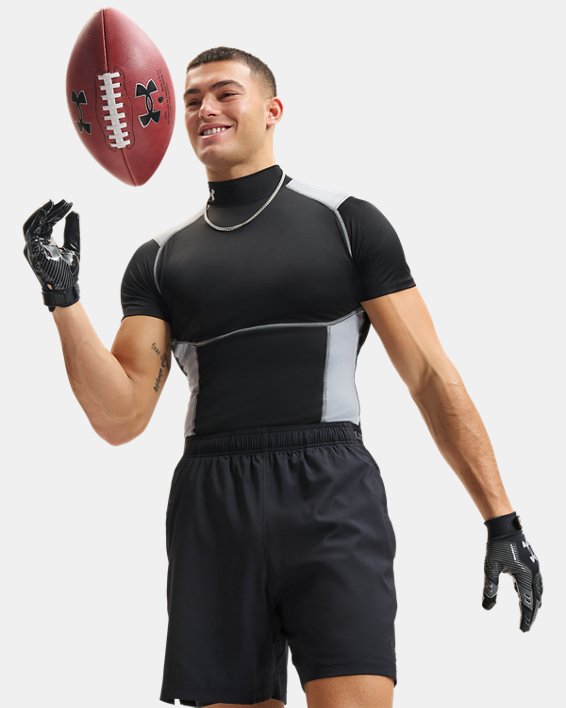 Remera  de compresi&oacute;n HeatGear&reg; Elite Mockneck para Hombre