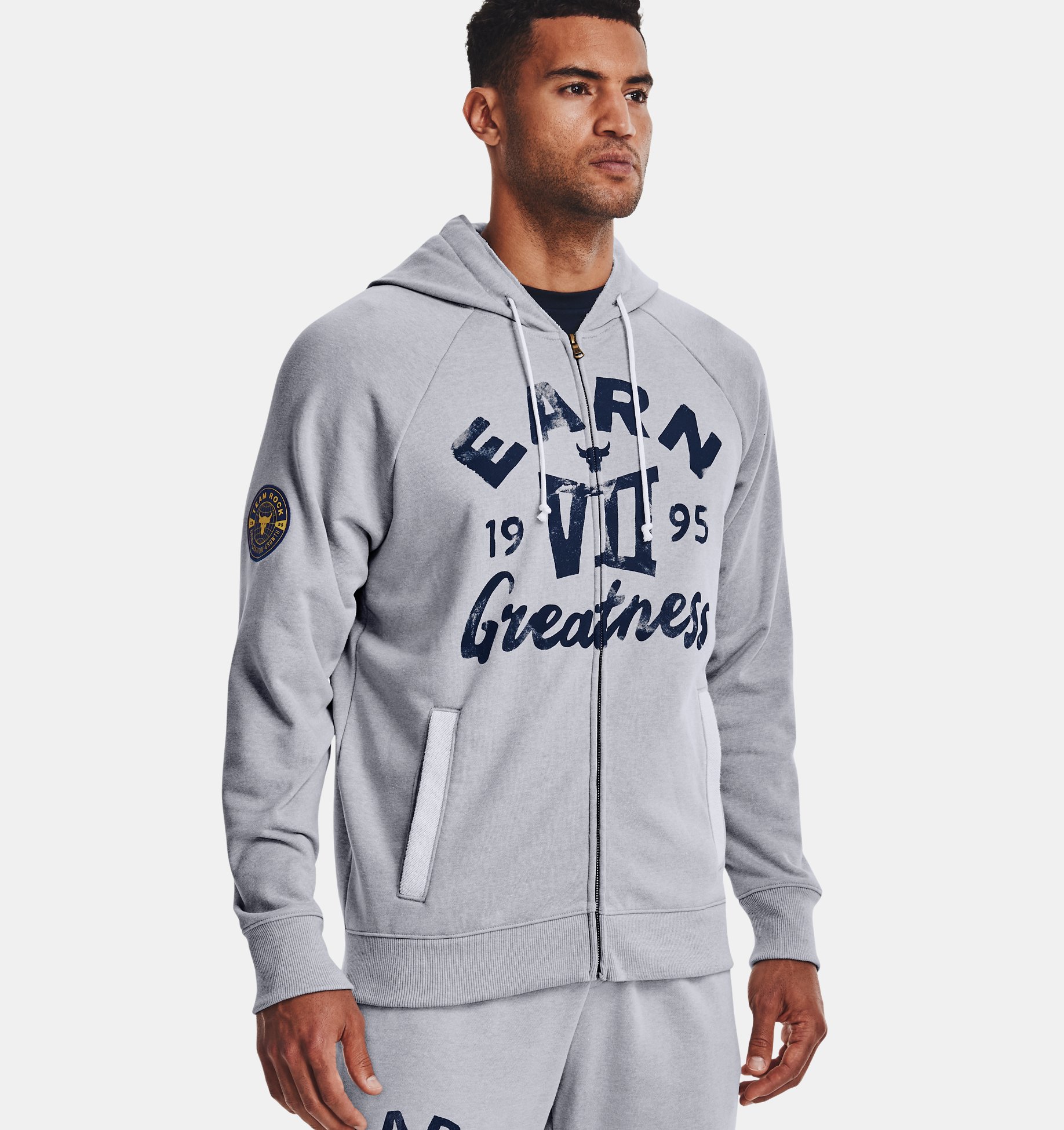 Campera Project Rock Heavyweight Terry Full-Zip para hombre