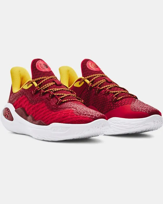 Zapatillas de basketball unisex Curry 11 Bruce Lee 'Fire' image number 3