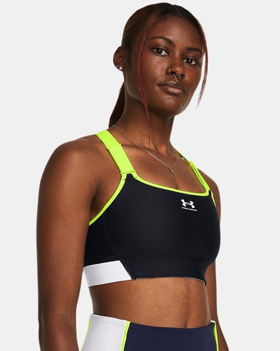 Top deportivo con bolsillos HeatGear&reg; High para Mujer image number 0