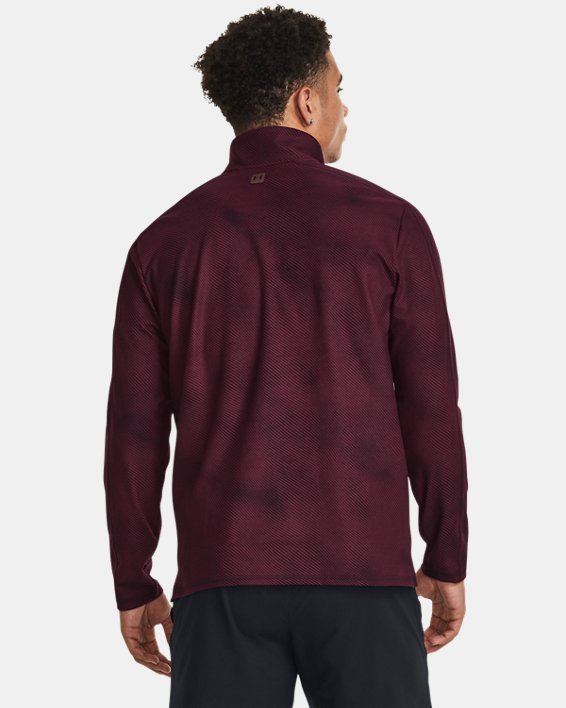 Buzo UA Meridian Printed ¼ Zip para hombre  image number 1