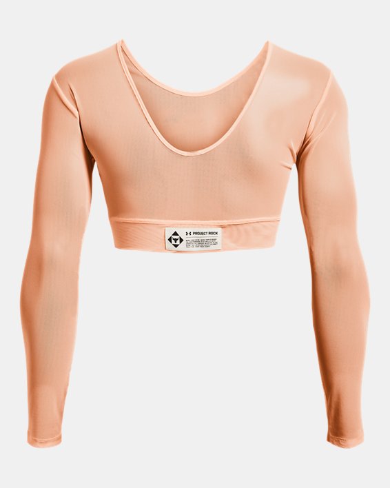 Top de manga larga Project Rock Sheer Mesh para Mujer image number 7