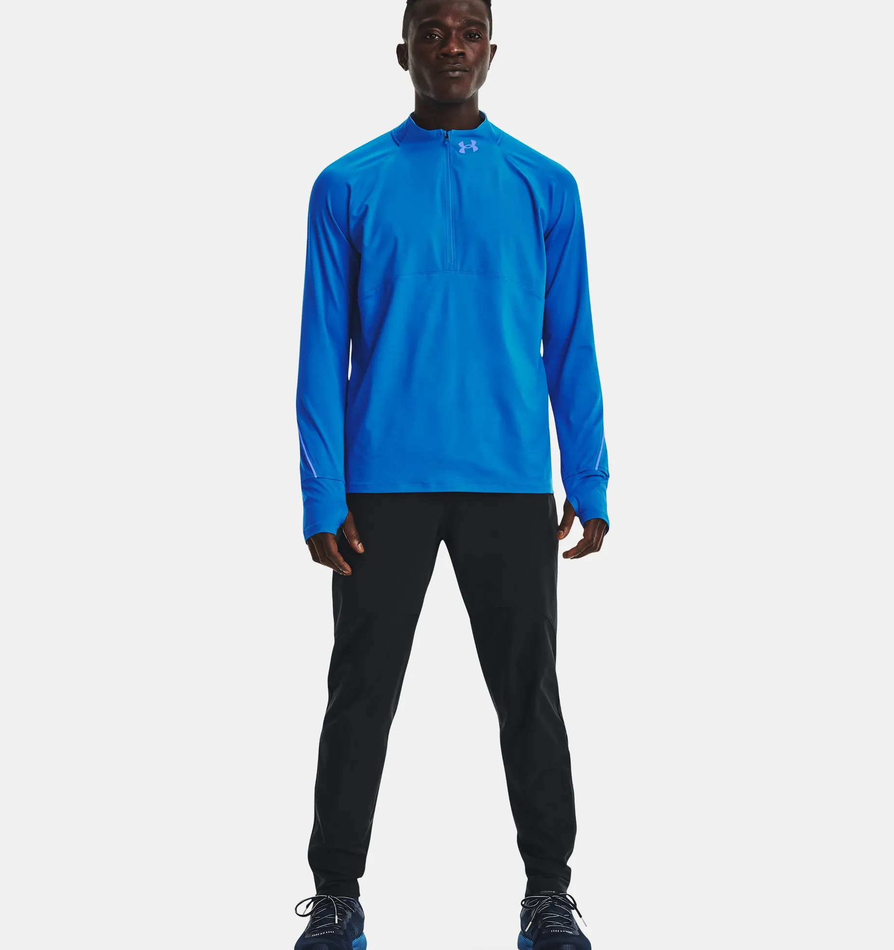 Buzo con medio cierre UA Qualifier Run 2.0 para hombre image number 2