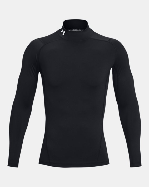 Remera manga larga de compresion HeatGear&reg; Mock para hombre image number 2