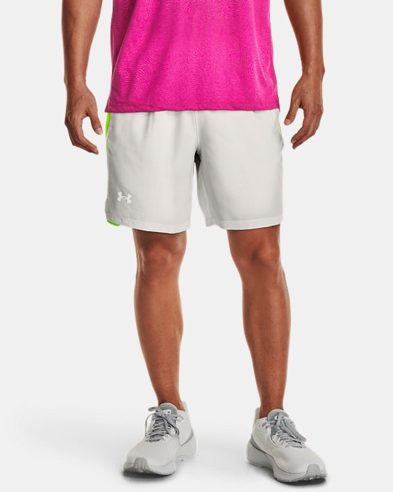 UA LAUNCH 7 SHORT-GRY