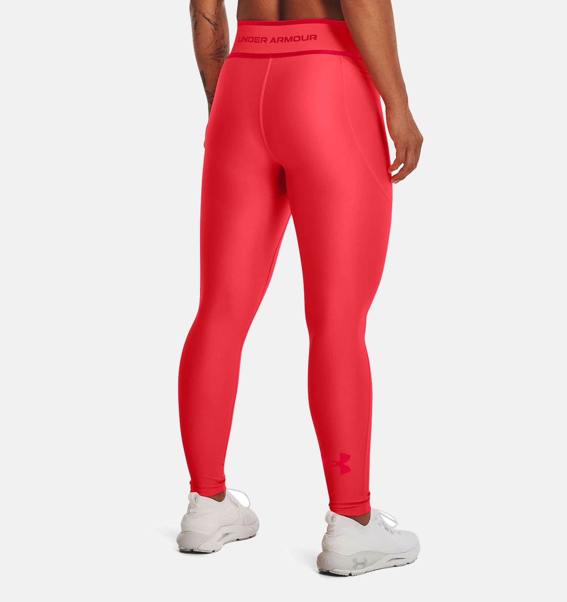 Armour Branded WB Legging-RED,XS image number 1