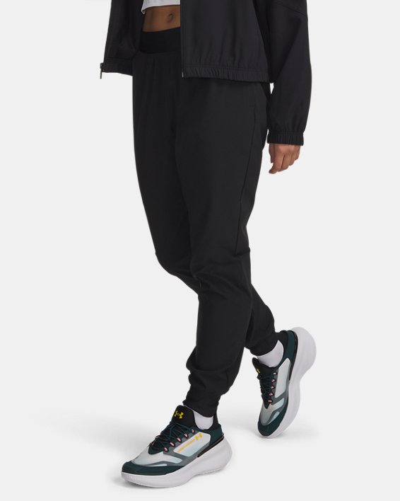 Pantalon Jogger UA Rival  tejido de tiro alto para Mujer