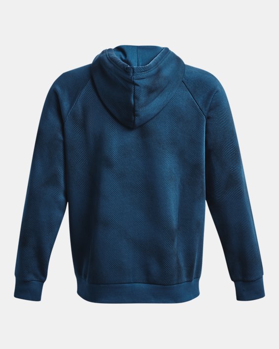 Buzo con capucha estampada UA Rival Fleece para hombre image number 5
