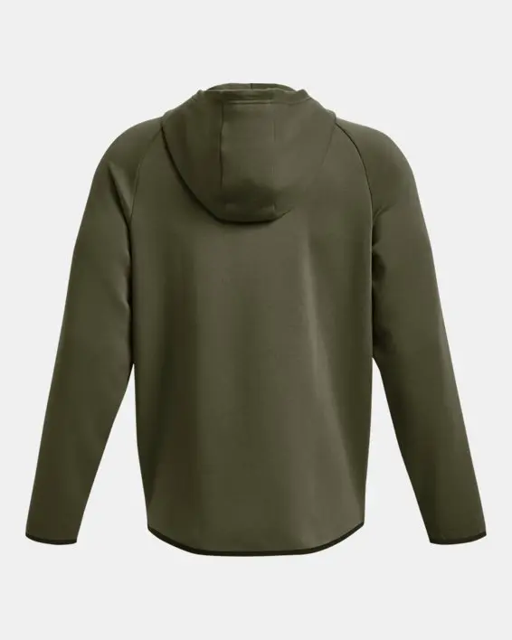 UA Unstoppable Flc Hoodie-GRN image number 4