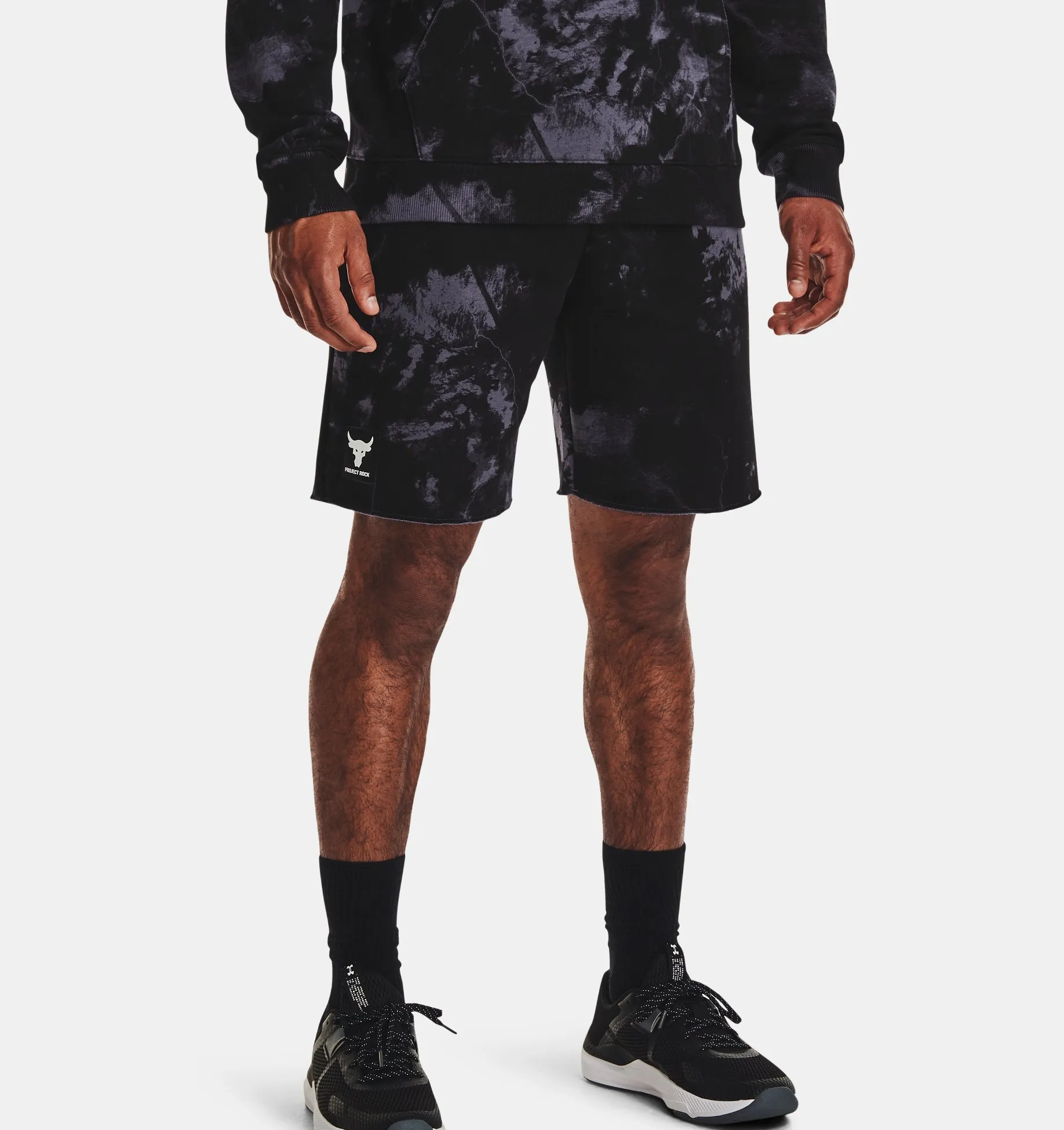 Short de Entrenamiento Project Rock Rival Fleece para Hombre image number 0