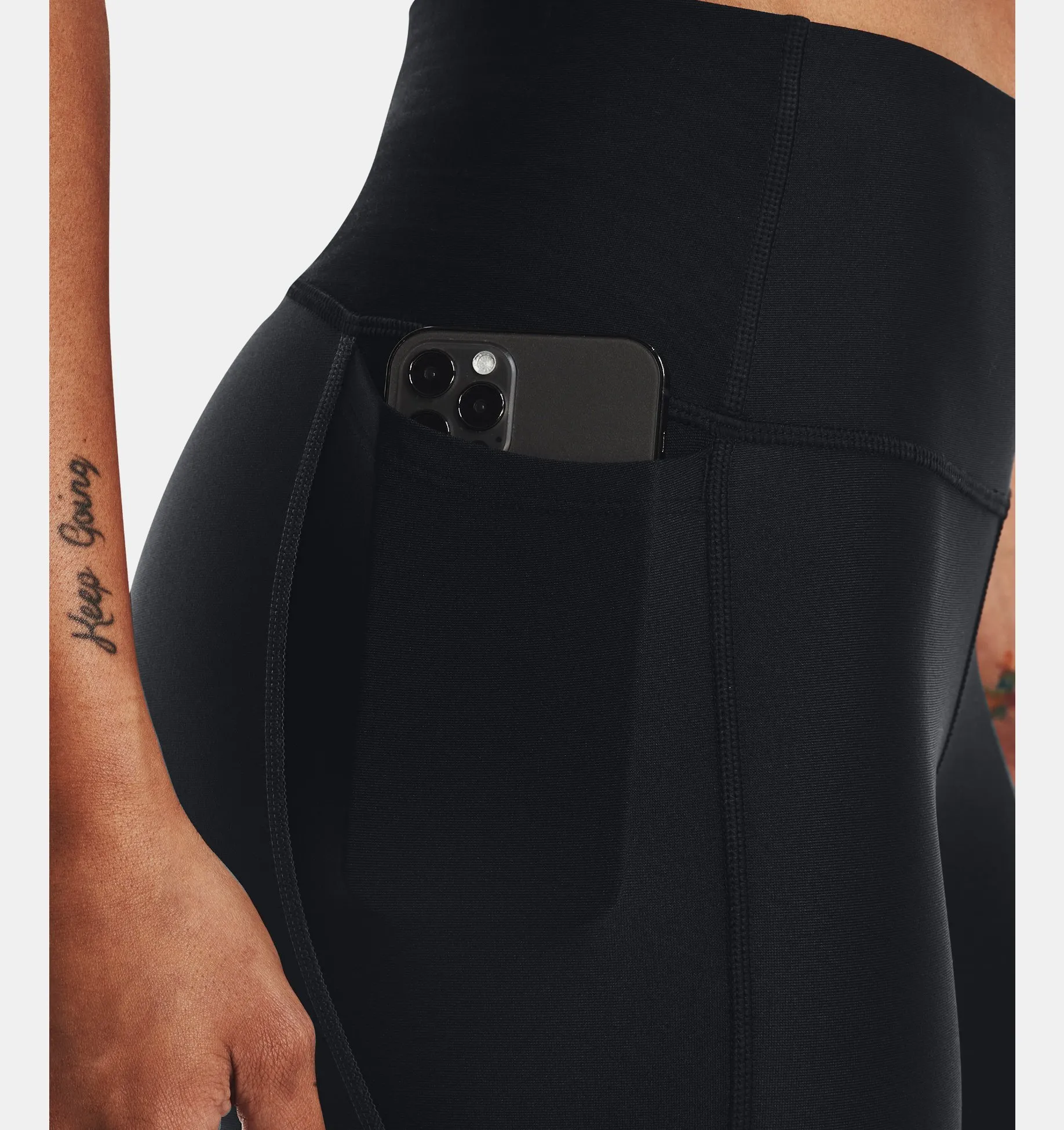 Calza de Entrenamiento HeatGear® Ankle para Mujer image number 3