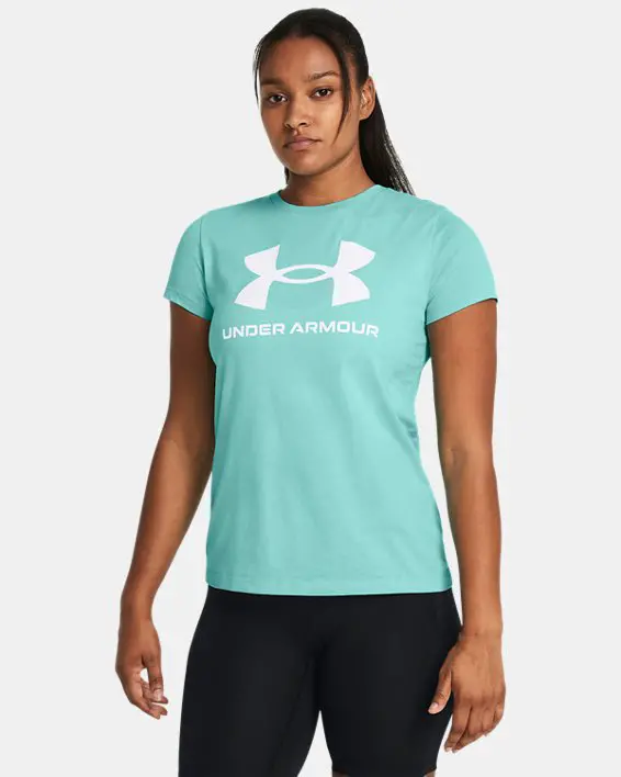 UA W SPORTSTYLE LOGO SS