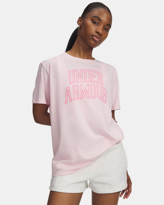 Remera UA Rival Campus Oversize para Mujer
