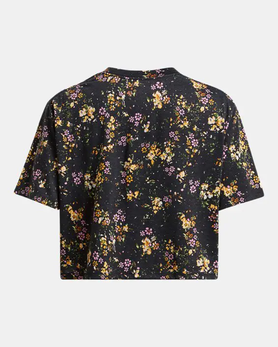 Remera crop de Entrenamiento Dark Romantics para Mujer image number 3