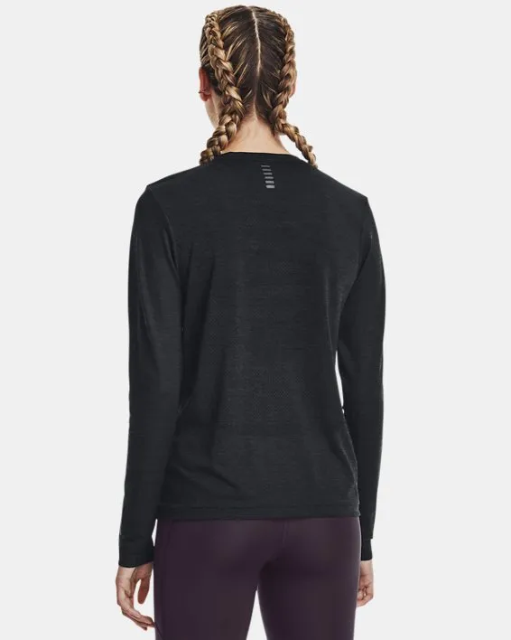 Remera manga larga de Running Seamless Stride para Mujer image number 1