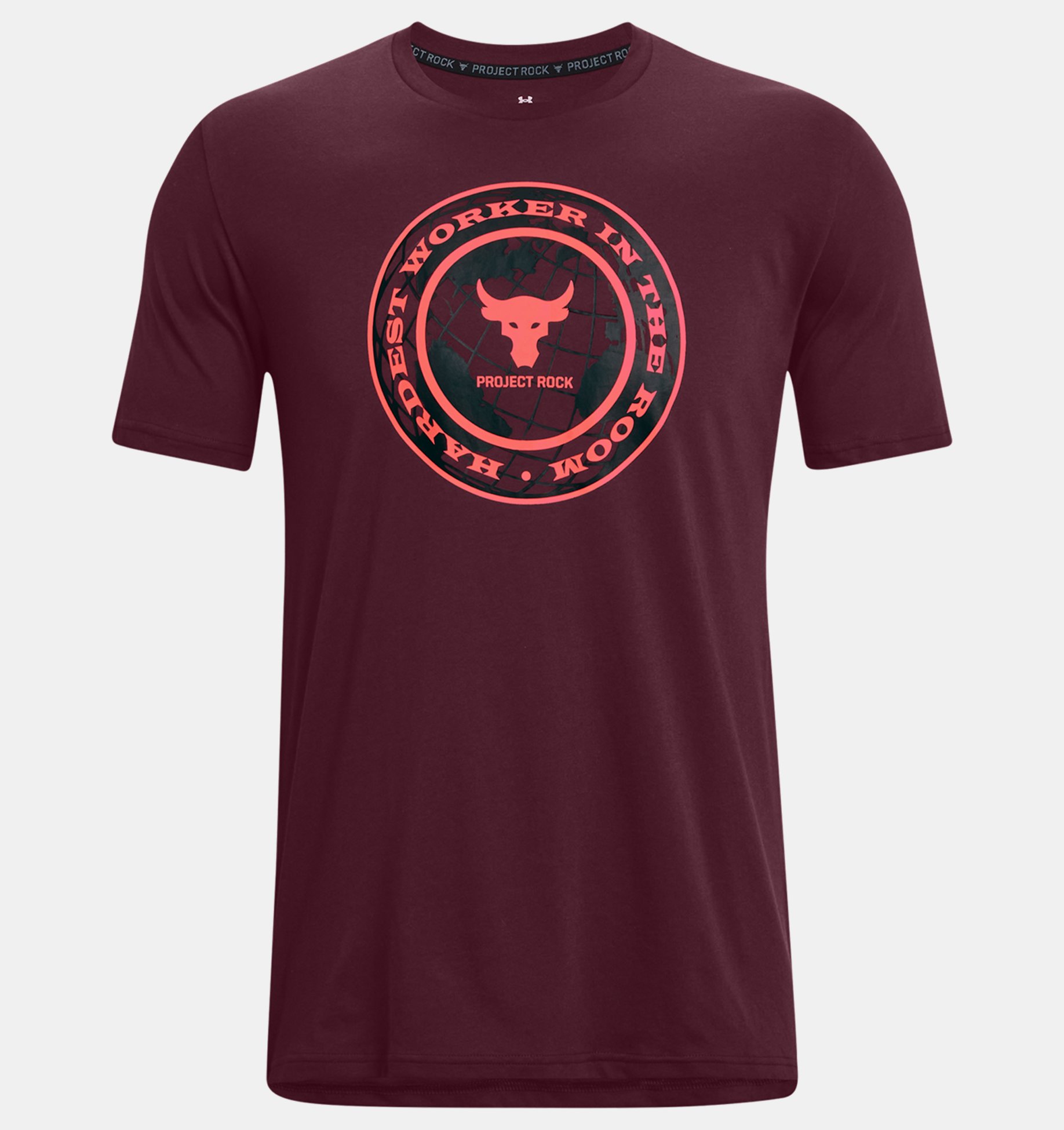 Remera de entrenamiento Project Rock Globe para hombre image number 4