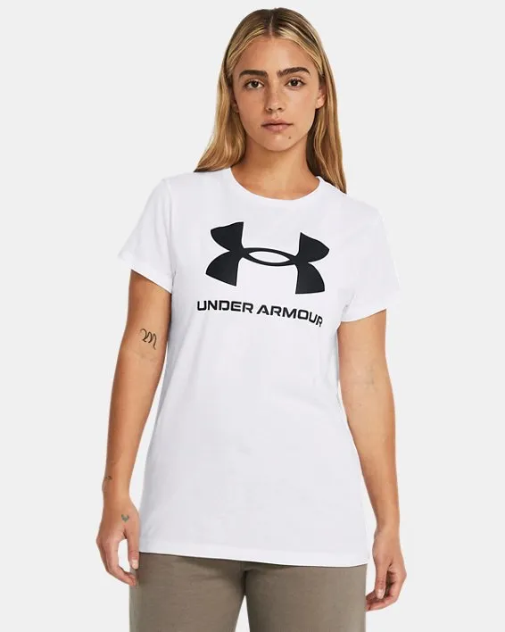 UA W SPORTSTYLE LOGO SS