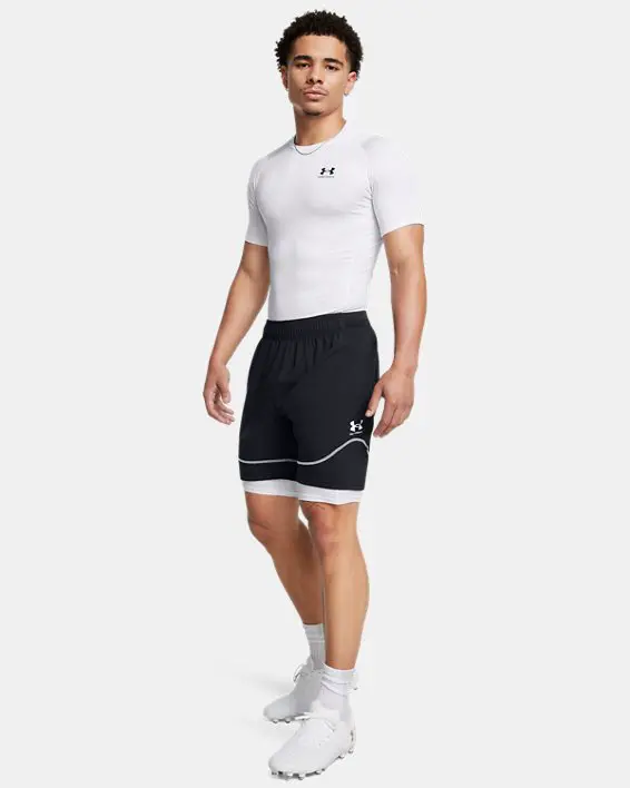 UA HG Armour Comp SS-WHT image number 2