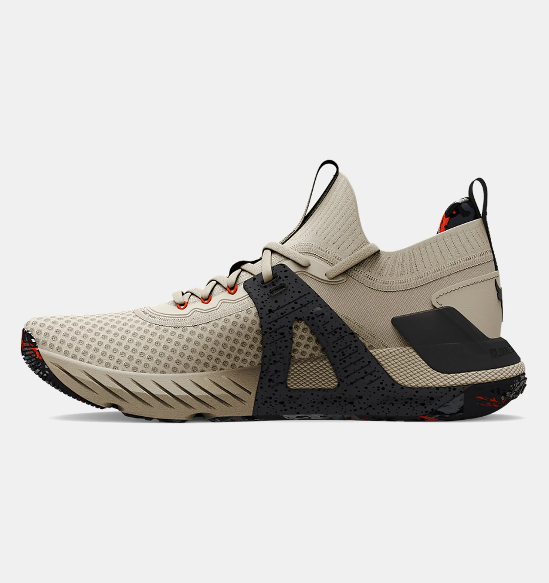Zapatillas de entrenamiento UA Project Rock 4 Marble para hombre image number 1