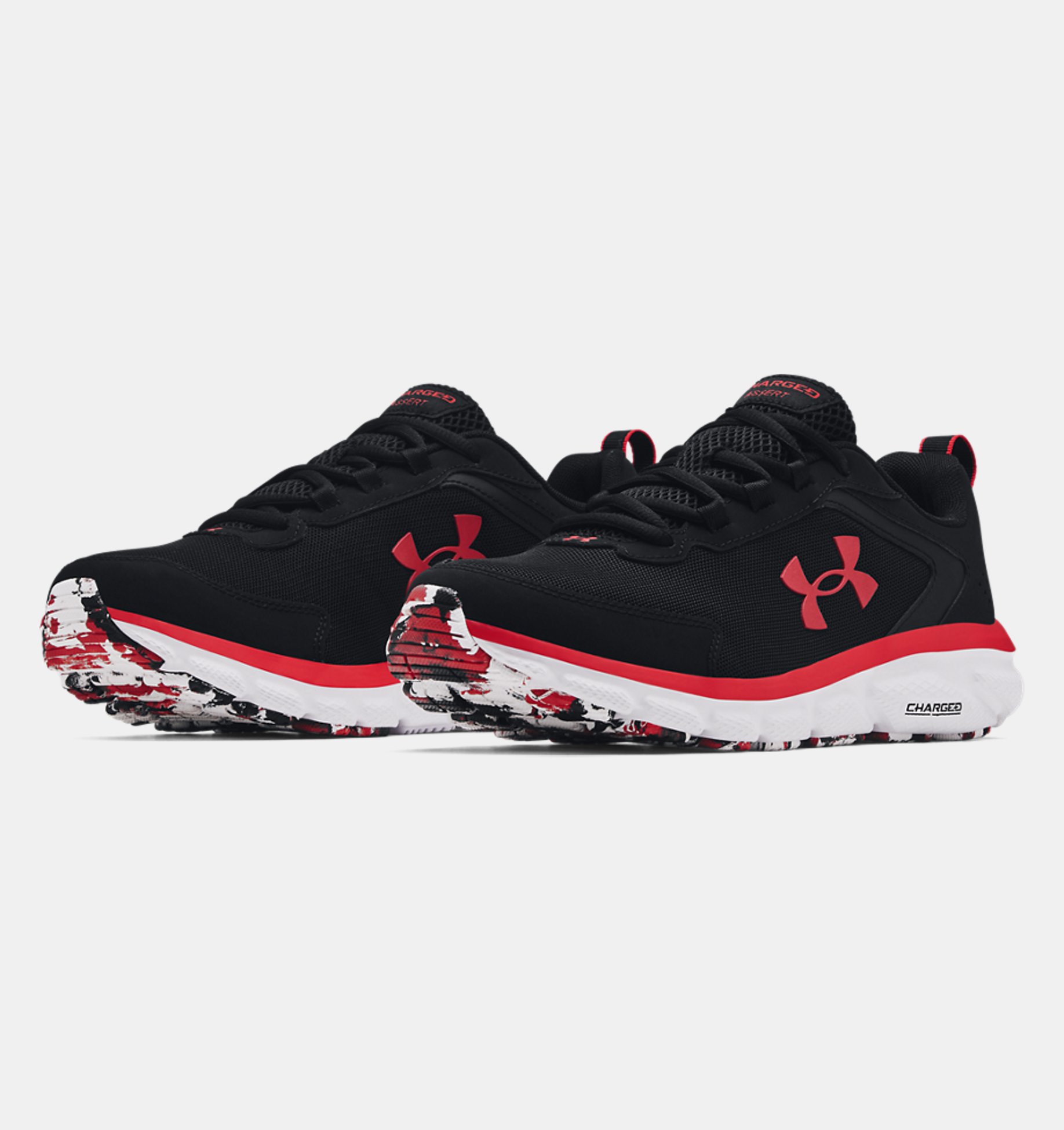 Zapatillas de running Under Armour Charged Assert 9 Marble para hombre image number 3