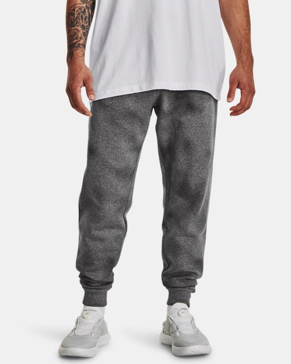 Pantalón estampado UA Rival Fleece para hombre image number 0